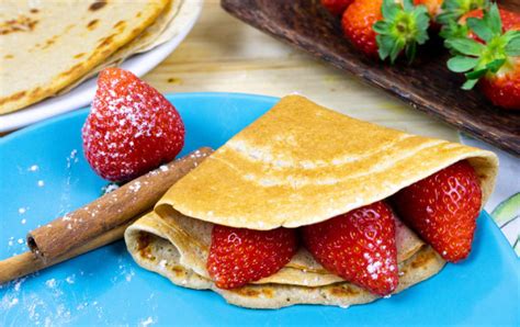 Crepes Saludables Con Harina De Avena