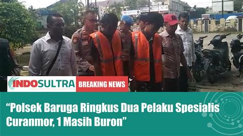 Polsek Baruga Ringkus Dua Pelaku Spesialis Curanmor Masih Buron