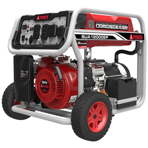 A IPower 12000 Watt Electric Start Gasoline Powered Portable Generator