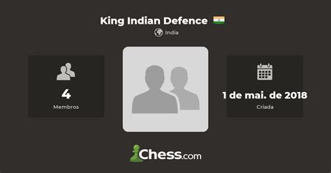 King Indian Defence Clube De Xadrez Chess