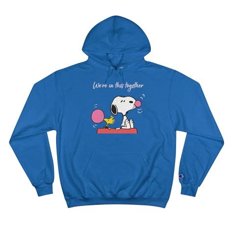 Snoopy Hoodie Snoopy Champion Hoodie Snoopy Clothing Snoopy T