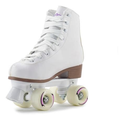 Patins Roller Rodas Quad Tradicional Hondar Branco Abec