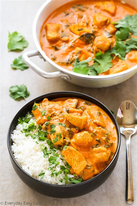 Indian Chicken Curry With Coconut Milk