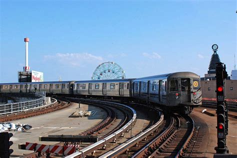 Q Train Leaving Coney Island Stillwell