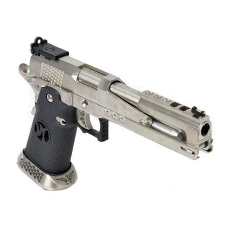 Armorer Works Custom Race Guns Hi Capa Gbbp Dragon Silver Slide