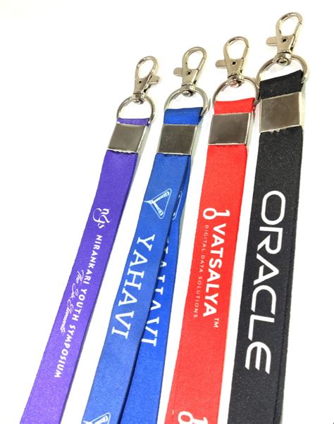 Digital Printed Satin Event Lanyards For Events Pieces At Rs