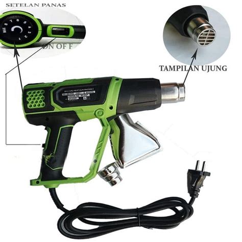 Jual Ryu Heat Gun Mesin Blower Panas Blower Hot Gun W Shopee Indonesia