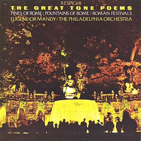 CDJapan Respighi The Great Tone Poems Limited Pressing Eugene