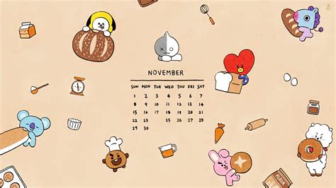 Bangtan Locks On Twitter Desktop Wallpaper Bt21 Fav If You Like Rt