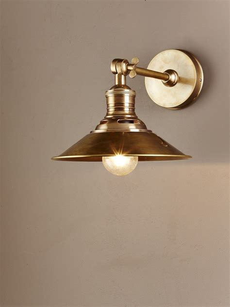 Bristol Antique Brass Wall Sconce Zest Lighting