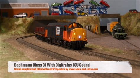 Bachmann Class 37 With Digitrains Sound For ESU And An EM1 Speaker