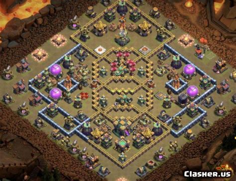 Builder Hall 8 Bh8 Best Base 44 With Link 5 2021 Farming Base Clash Of