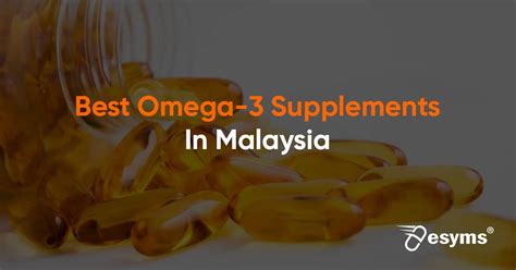 Suplemen Omega 3 Terbaik Di Malaysia Minyak Ikan Dan Vegetarian