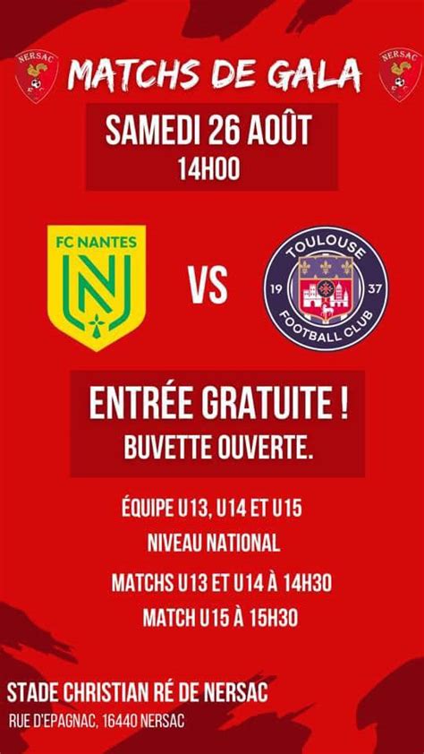 Matchs De Gala Mairie Nersac