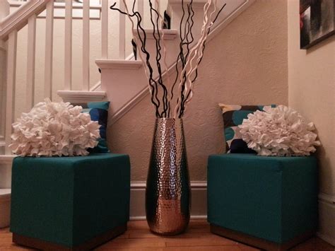 Long Clear Vase Decor