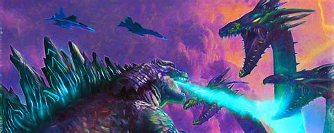 2560x1024 Poster Art Godzilla King Of The Monsters Wallpaper2560x1024