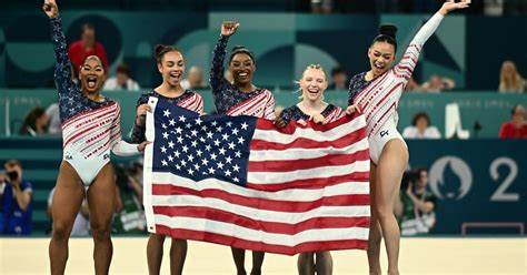 Gymnastics Olympics 2024 Simone Biles Clinches Fifth Career Gold As