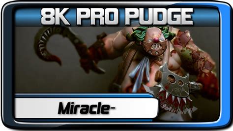 Epic Miracle 8k MMR Plays Pudge LIKE A BOSS Dota 2 YouTube