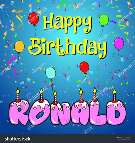 Happy Birthday Ronald Images Standstory