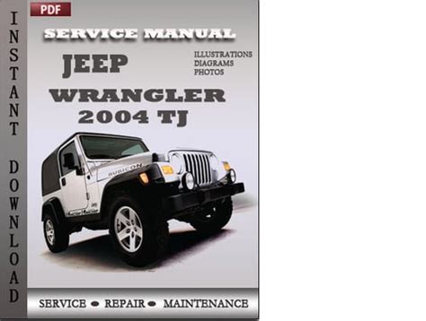 Jeep Wrangler Repair Manual Pdf