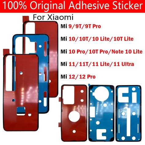 Original Back Battery Cover Adhesive Sticker Glue For Xiaomi Mi T