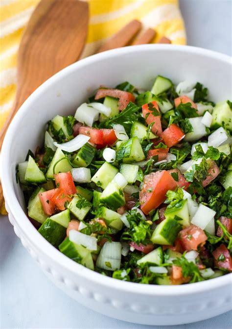 This Mediterranean Cucumber Salad Is Refreshing And Light Made With