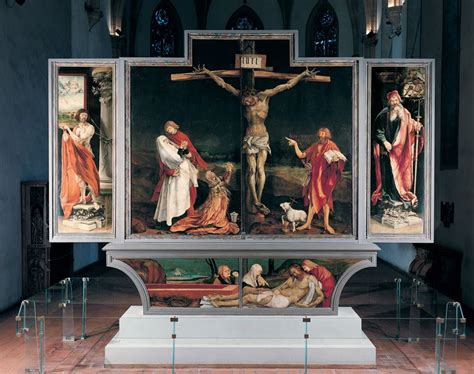 Isenheim Altarpiece In The Unterlinden Museum Art Painting History