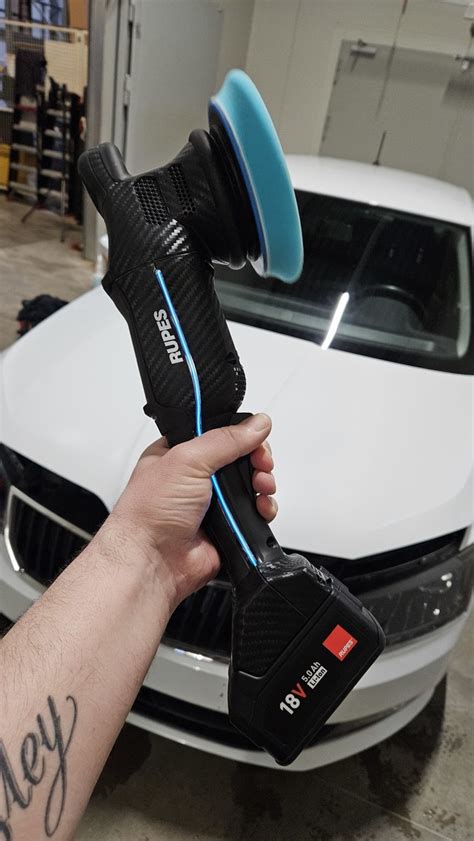 Review Test Rupes Bigfoot Ibid Hlr Dual Action Polisher Carclean