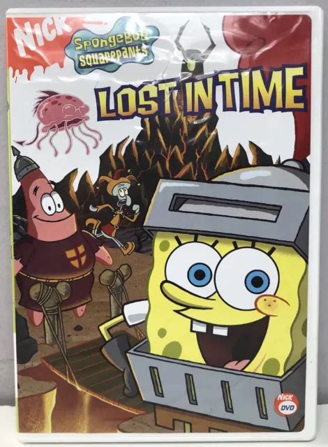 Sponge Bob Square Pants Lost In Time Dvd Nickelodeon Spongebob