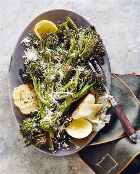 Roasted Broccolini With Lemon And Garlic Whats Gaby Cooking