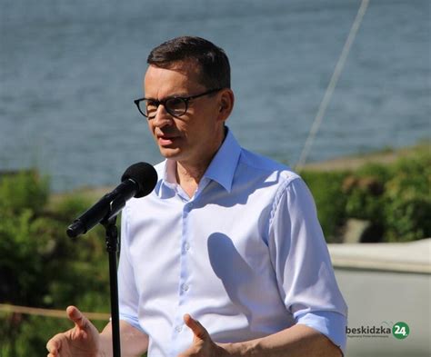 Premier Mateusz Morawiecki przyjedzie dzisiaj do Bielska Białej