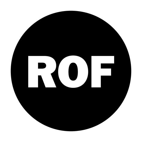 ROF Logo PNG Transparent & SVG Vector - Freebie Supply