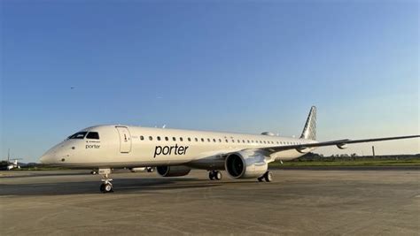 Porter Reveals First Embraer E195 E2 Destinations Yyz Yow Yul And Yvr