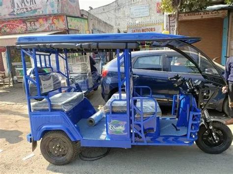 E Sathi Seater Battery Operated Rickshaw At Rs In New Delhi