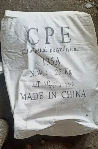 Chlorinated Polyethylene CPE Packaging Type Paper Bag Packaging Size