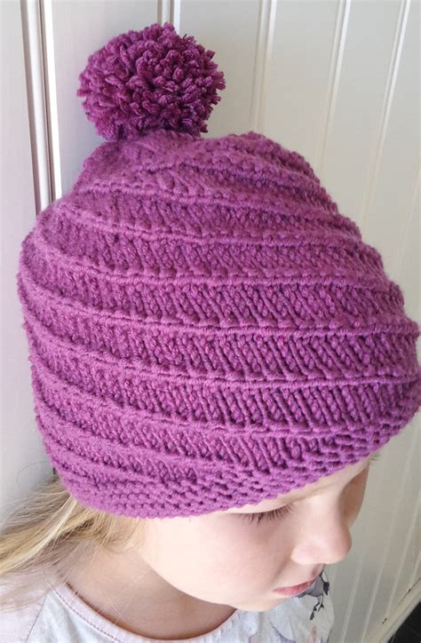 Swirl Hat Knitting Patterns | In the Loop Knitting