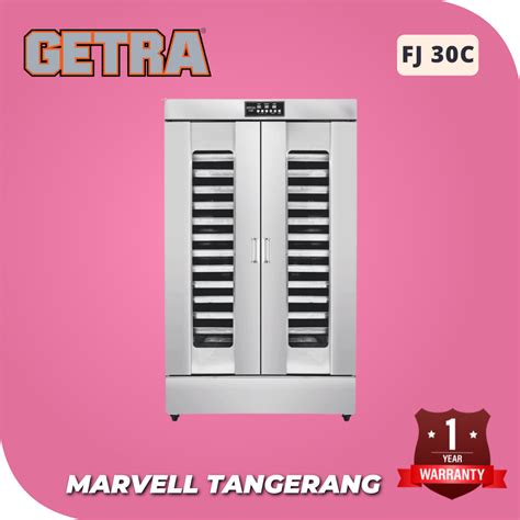 Jual Getra Fj C Proofer Roti Listrik Tray Stainless Steel Shopee