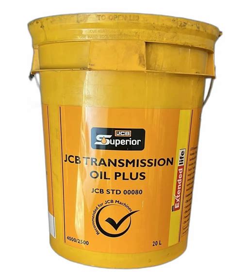 JCB Transmission Oil At Rs 8020 Bucket Of 20 Litre JCB Lubricating