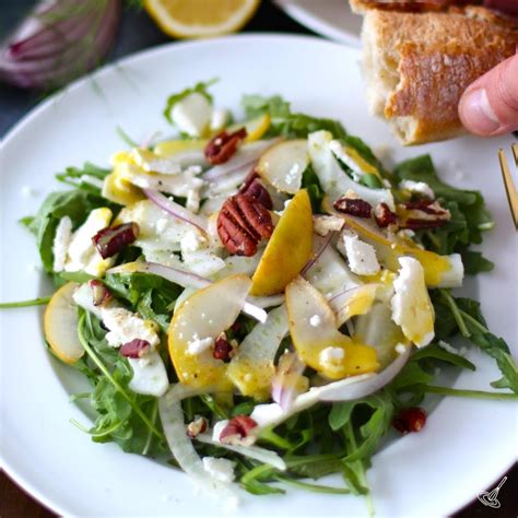 Fennel Pear Salad French Kiss Cook