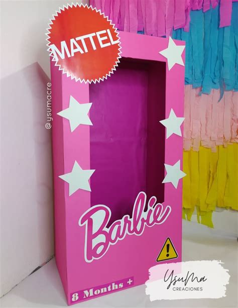 Caja Barbie Pi Atas De Barbie Decoraciones De Fiesta De Barbie