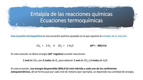 Entalp A De Una Reacci N Profesor Rafael Salado Ppt Descargar