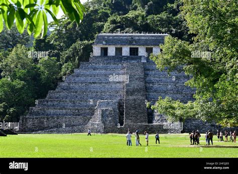 Temple Of The Inscriptions El Templo De Las Inscripciones Palenque