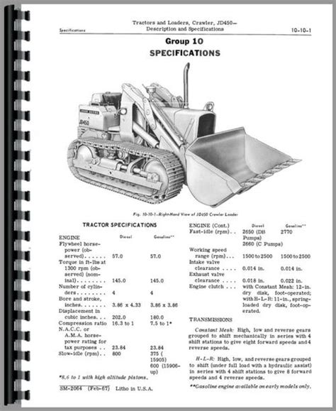 John Deere 450 Crawler Service Manual