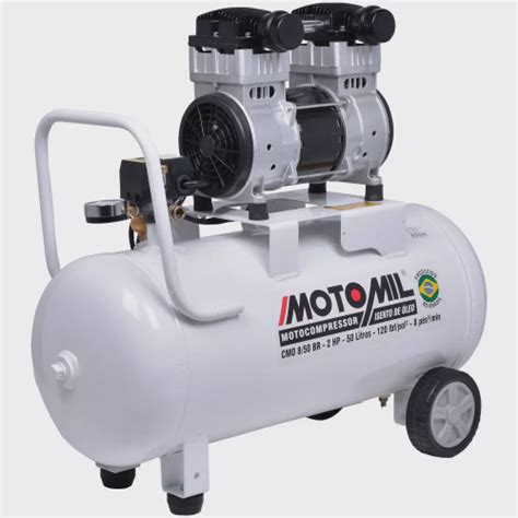 Compressor Odontol Gico Nacional Motomil S Leo Cmo V Hp