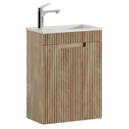 Badplaats Toiletmeubel Thermis 40cm Licht Eiken