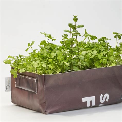 Kit Potager Urbain Mobile Pr T Planter M Lange Herbes Aromatiques