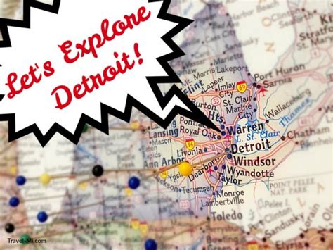 Ultimate Detroit Map: 45 Cool Places, Tours, Attractions, Things to Do