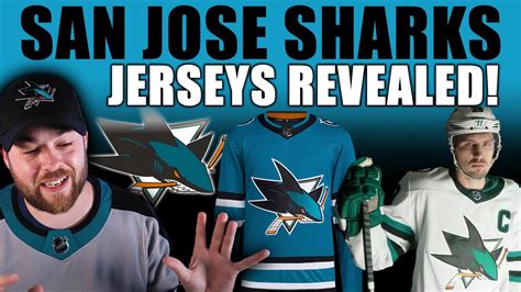 San Jose Sharks Jerseys Uniforms Revealed YouTube