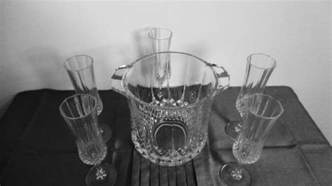 Cristal D Arques Champagne Flutes And Bucket Catawiki