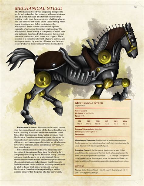 7 Exotic Mounts for D&D 5e you MUST check out! - The Alpine DM ...